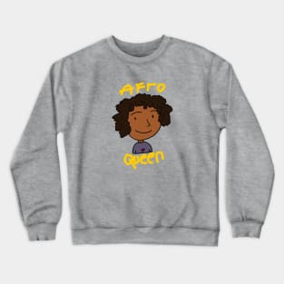 Afro Queen Crewneck Sweatshirt